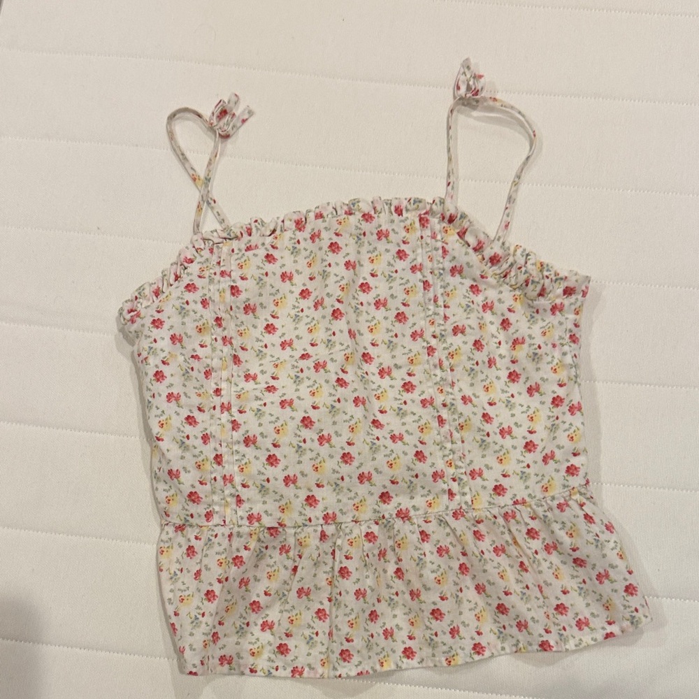 Polo by Ralph Lauren Floral Print Top